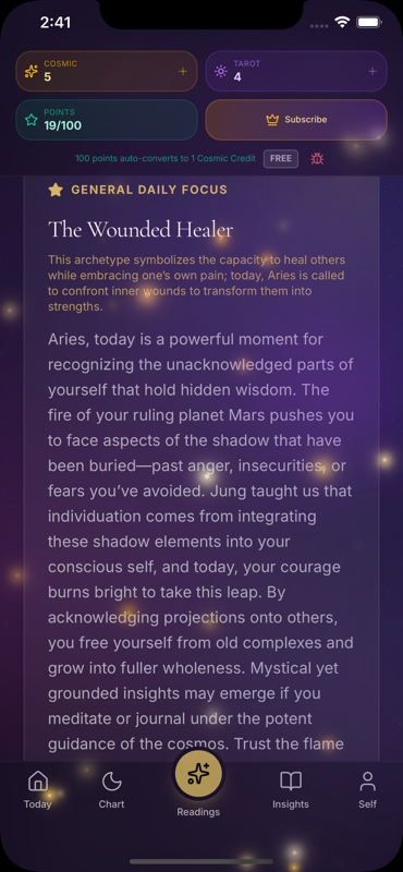 Celestial IQ iPhone screenshot 1