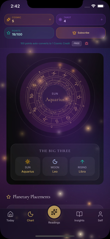 Celestial IQ iPhone screenshot 2