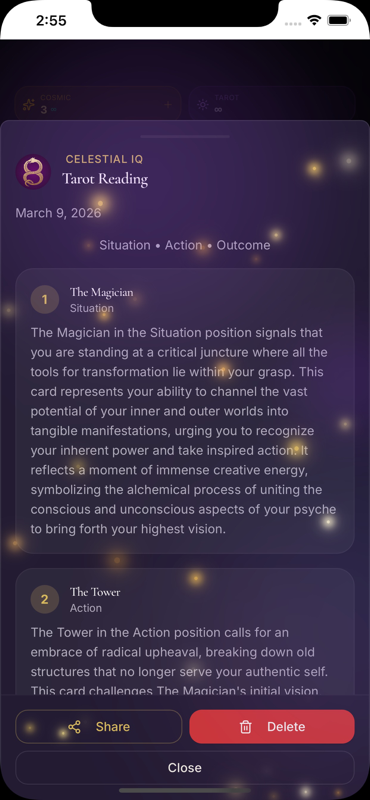 Celestial IQ iPhone screenshot 6